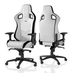 noblechairs ゲーミングチェア EPIC(エピック) プレミアムホワイト NBL-PU-WHT-002-ED [NBLPUWHT002ED]【AMUP】