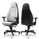 noblechairs ゲーミングチェア ICON(アイコン) プレミアムホワイト NBL-ICN-PU-WBK-SGL-ED [NBLICNPUWBKSGLED]