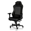 noblechairs ゲーミングチェア HERO(ヒーロー) ブラック/ゴールド NBL-HRO-PU-GOL-SGL-ED [NBLHROPUGOLSGLED]