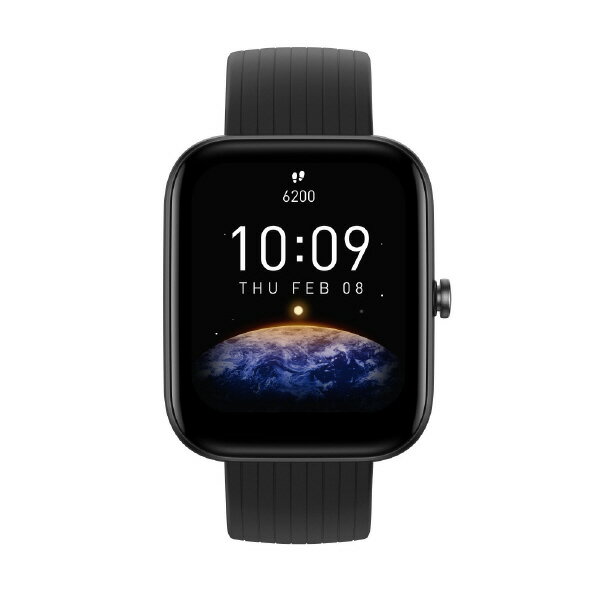 アマズフィット スマートウォッチ AMAZFIT スマートウォッチ Bip 3 ブラック SP170046C01 [SP170046C01]【MYMP】