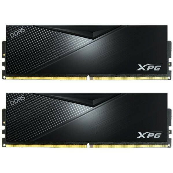 XPG LANCER DDR5 DRAM DDR5 5200 PC5-41600 16GB 2枚組 LANCER ブラック/ホワイト AX5U5200C3816G-DCLABK AX5U5200C3816GDCLABK