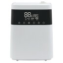 加湿器 5L 超音波 + 加熱方式 上部給水 ハイブリッド式 アロマ加湿器 HYBRID NEO AHD-340-WH ホワイト 白 湿度設定機能 タッチパネル タイマー アロマ対応 リモコン 木造和室10畳/プレハブ洋室17畳推奨