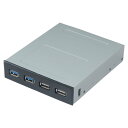 アイネックス 3．5インチベイ USB3．0/2．0フロントパネル PF-004C PF004C 【AMUP】