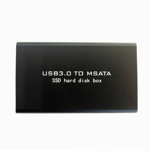 ^C[ USB 3D0 mSATA SSDpP[X ubN MSATA-CASE-BK [MSATACASEBK]