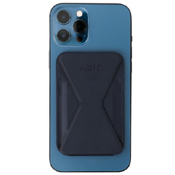 MOFT iPhone 12/13/14シリーズ用Magsafe対応スマホスタンド Snap On オックスフォードブルー MS007MS-1-BU2020 MS007MS1BU2020