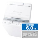 東芝 6．0kg全自動洗濯機 ピュアホワイト AW-6GA2(W) AW6GA2W 【RNH】