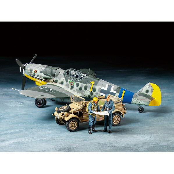 タミヤ 1/48 メッサーシュミットBf109 G-6 キューベルワーゲン82型セット T25204メツサ-シユミツトG6キユ-ベル T25204メツサ-シユミツトG6キユ-ベル 【MYMP】