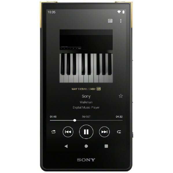 SONY デジタルオーディオ(64GB) ウォークマン ブラック NW-ZX707 [NWZX707]【RNH】