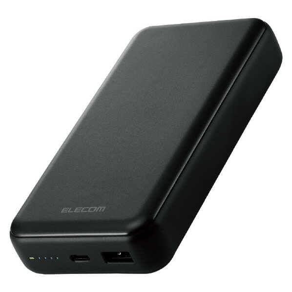 쥳 20000mAh C+A 20W ХХåƥ꡼ ֥å DE-C34-20000BK [DEC3420000BK]