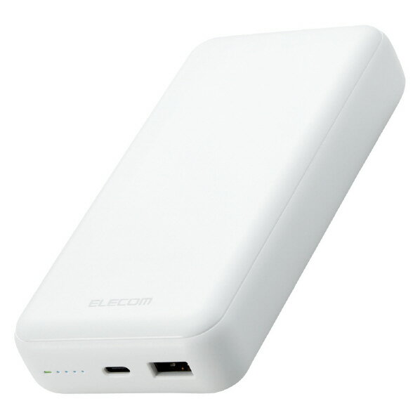 쥳 20000mAh C+A 20W ХХåƥ꡼ ۥ磻 DE-C34-20000WH [DEC3420000WH]