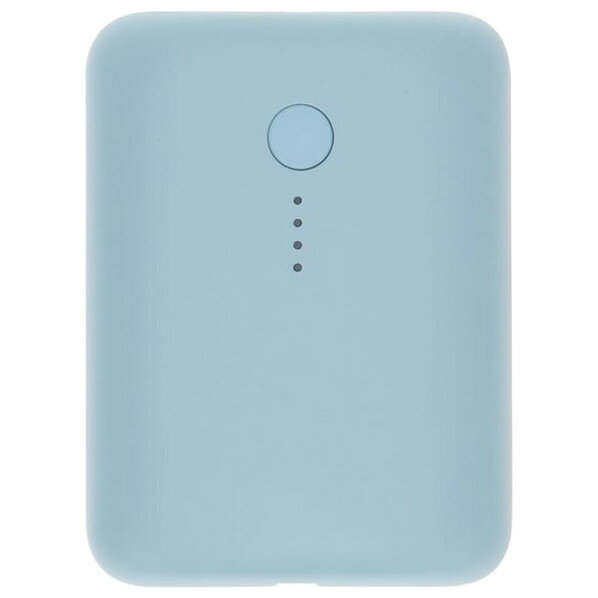MOTTERU モバイルバッテリー(10000mAh) パウダーブルー MOT-MB10001Z-BL [MOTMB10001ZBL]