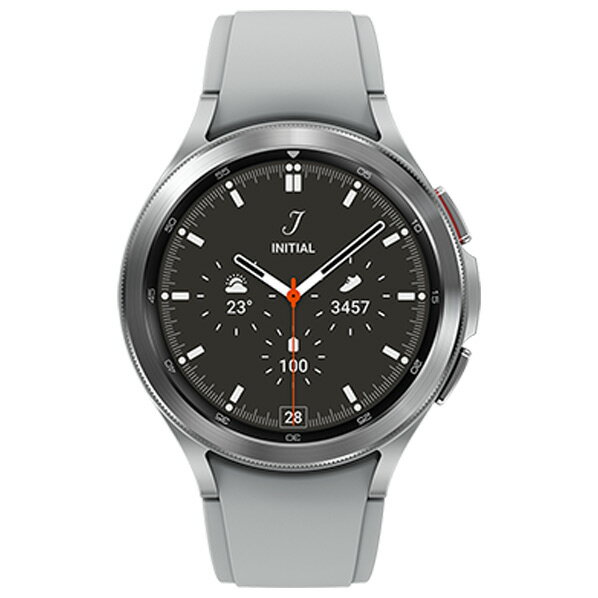 サムスン スマートウォッチ レディース サムスン スマートウォッチ Galaxy Watch4 Classic 46mm Galaxy Watch4 Classic シルバー SM-R890NZSAXJP [SMR890NZSAXJP]