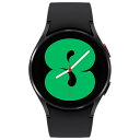 サムスン スマートウォッチ 【5/1限定 エントリーで最大P5倍】サムスン スマートウォッチ Galaxy Watch4 40mm ブラック SM-R860NZKAXJP [SMR860NZKAXJP]