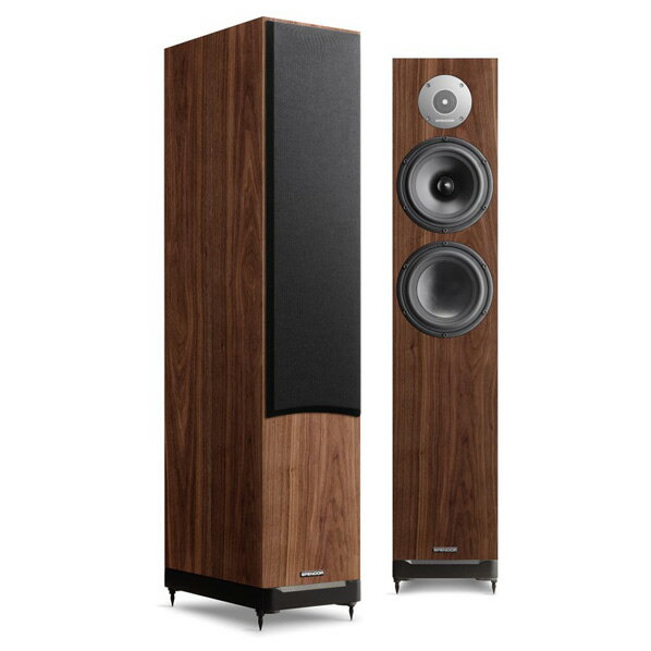 SPENDOR 2．5ウェイ フロア型スピーカーシステム(ペア) D-LINE ウオルナット D7.2 ウオルナツト [D7.2ウオルナツト]