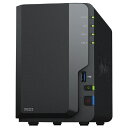 [Synology NASサーバー DS223 [DS223]] の商品説明●ウェブブラウザから直接NASにアクセスできるQuick Connect機能とSynology Drive・Synology Photosを用いることにより、どんなブラウザからでも簡単に閲覧・管理・ソートなどが可能です。●Synology DSMは追加費用がかからず利用できるバックアップソリューションで、データを安全かつ効率的にバックアップできる様々なパッケージが標準でご利用いただけます。●Synology PhotoやSynology Cloud Sync・Synology Driveで家族や友人と文書やデジタルデータを共有し、チームやクライアントとの作業効率を高めます。●Synology Surveillance Stationは最大20台の IP カメラをサポートし、Network Video Recorderとしても利用可能です。(標準で2台のカメラライセンス付属、それ以上は追加ライセンスのご購入が必要です)●標準で2年間保証。別売の延長保証PLUSパッケージで最長4年まで延長が可能です。[Synology NASサーバー DS223 [DS223]]のスペック●CPU:Realtek RTD1619B●メモリ:2GB ECC DDR4●対応ドライブ:2×3.5インチまたは2.5インチ SATA HDD/SSD ホットスワップ対応●外部ポート:3×USB 3.2 Gen1●LANポート:1×1GbE RJ-45●WAKE ON LAN/WAN:対応●対応RAIDタイプ:Synology Hybrid RAID (SHR)、Basic、JBOD、RAID 0、RAID 1●ネットワーキングプロトコル:SMB、AFP、NFS、FTP、WebDAV、CalDAV、iSCSI、Telnet、SSH、SNMP、VPN (PPTP、OpenVPN、L2TP)●ファイル システム:内部 Btrfs、ext4 外部 Btrfs、ext4、ext3、FAT32、NTFS、HFS+、exFAT●ファイル共有機能:ローカルユーザーアカウント 最大数 1,024、ローカルグループ最大数 256、共有フォルダ最大数 256、同時SMB/NFS/AFP/FTP接続の最大数 200●セキュリティ:ファイアウォール、共有フォルダ暗号化、SMB 暗号化、FTP over SSL/TLS、SFTP、Rsync over SSH、ログイン自動ブロック、Let's Encrypt サポート、HTTPS (カスタマイズ可能な Cipher Suite)●対応ブラウザ:Google Chrome、Firefox、Microsoft Edge、Safari 14以降、iPadのSafari (iOS 14.0以降), タブレット用Chrome (Android 11.0以降)●寸法:W10.8×H16.5×D23.27cm●質量:約1.28kg●パッケージ内容:本体1台、AC電源アダプター1個、AC電源コード1本、RJ-45 LAN ケーブル1本、クイック インストール ガイド1冊○初期不良のみ返品可