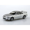 アオシマ 1/32 ザ スナップキット No．15-D ニッサン R33スカイラインGT-R(ソニックシルバー) Aスナツプ15DR33スカイラインGTRシルバ Aスナツプ15DR33スカイラインGTRシルバ