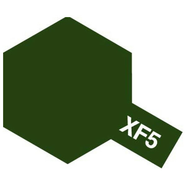 タミヤ アクリルミニ XF-5 フラットグリーン TアクリルミニXF5N [TアクリルミニXF5N]