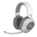 [Corsair ゲーミングヘッドセット HS55 Wireless White ホワイト CA9011281AP [CA9011281AP]] の商品説明●低遅延2.4GHzワイヤレス、またはBluetooth 5.2の2種類のワイヤレス...