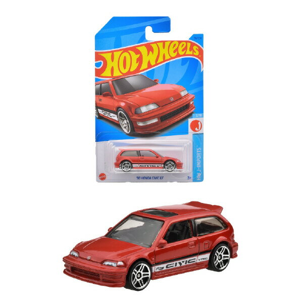 マテル ホットウィール ベーシックカー '90 ホンダ シビック EF HWベ-シツクカ-ホンダシビツクEF [HWベ-シツクカ-ホンダシビツクEF]のサムネイル