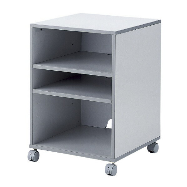 サンワサプライ レーザープリンタスタンド(W50．0×D50．0cm) ライトグレー SPS-25KN [SPS25KN]【MSMY】