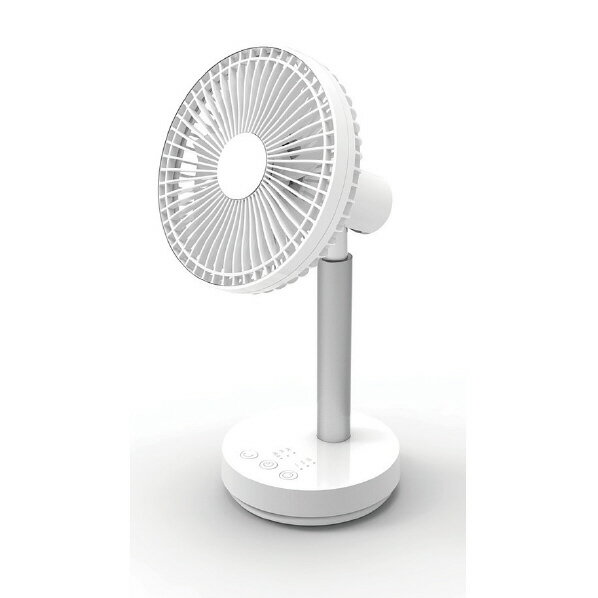 トップランド 卓上扇風機 どこでもFAN SFDFK18-W