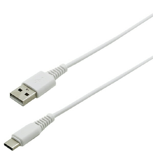 インプリンク TYPE-C 充電通信ケーブル 3A 2．0m ホワイト IUSAC200WH02L [IUSAC200WH02L]【JMSP】