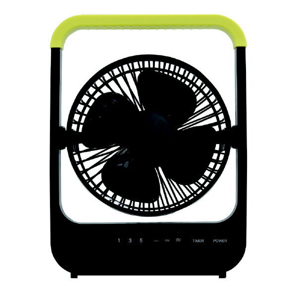 トップランド 卓上扇風機 どこでもFAN ブラック SFDF38-BK [SFDF38BK]のサムネイル