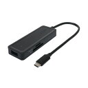 【5/1限定 エントリーで更にポイントUP!】ミヨシ USB3.2 Gen2対応USBハブ 4ポート Type-Cタイプ(0.2m) ブラック USH-10G2...