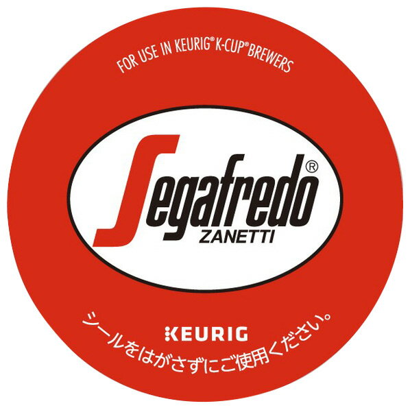KEURIG キューリグ専用カプセル セガフレード・ザネッティ ローマスタイル 8g×12個入り K-Cup SC1922 [SC1922]【MSPJ】
