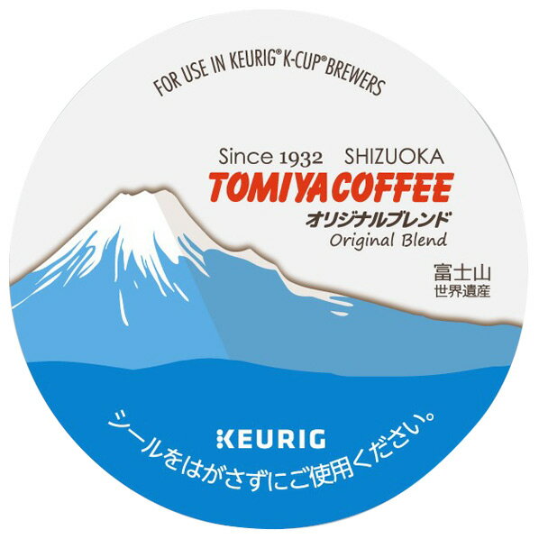 KEURIG キューリグ専用カプセル トミヤコーヒー オリジナルブレンド 9g×12個入り K-Cup SC1928 [SC1928]