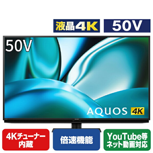 シャープ 50V型4Kチューナー内蔵4K対応液晶テレビ AQUOS 4TC50FN2 4TC50FN2 (50型/50インチ)【RNH】【JPSS】