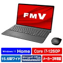 富士通 ノートパソコン e angle select LIFEBOOK ブライトブラック FMVA77H2BE FMVA77H2BE 【RNH】