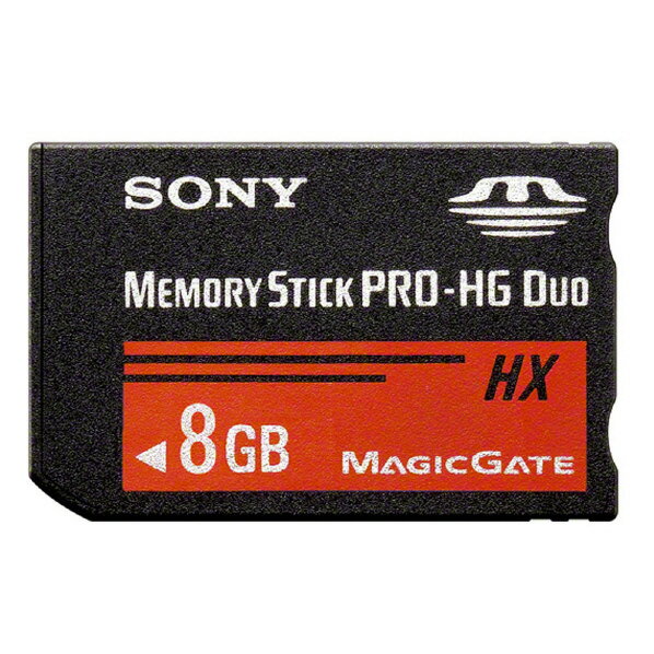 SONY メモリースティック PRO-HG デュオ(8GB) MS-HXBシリーズ MS-HX8B [MSHX8B]【MYMP】