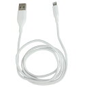 イツワ商事 USB-A to Lightning Cable(1．0m) ホワイト MLTS2210WH 