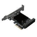 エアリア SATA6ポート増設ボード SD-PE4SA-6P [SDPE4SA6P]【AMUP】