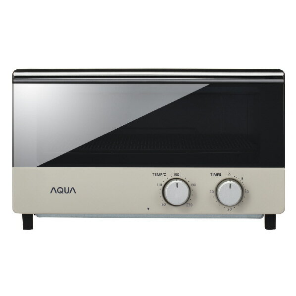 AQUA オーブントースター グレージュ