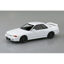 アオシマ 1/32 ザ スナップキット No．14-SP2 ニッサン R32スカイラインGT-R カスタムホイール(クリスタルホワイト) Aスナツプ14SP2R32GT-RCH Aスナツプ14SP2R32GT-RCH