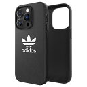 スマホケース 携帯ケース iphone14Pro ケース Adidas アディダス ブラック OR Moulded Case BASIC FW22 アイフォン アイホン 携帯カバー おしゃれ 可愛い かわいい