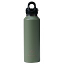 [REVOMAX 炭酸対応真空断熱ボトル 20oz(592ml) オリーブグリーン DWF-20749B-JP-V3 [DWF20749BJPV3]] の商品説明●片手で開閉できるワンタッチボトル。●優れた気密性で液漏れを防ぎます。●炭酸飲料・ビールもOK。●外壁とステンレスの間に鋼をコーティングすることによる優れた保冷・保温性。●長時間保冷・保温でアウトドアにも最適。●手触りの良いパウダーコーティング。●※炭酸やスポーツドリンク、スープ等を入れる場合は6時間を目安に飲みきってください。[REVOMAX 炭酸対応真空断熱ボトル 20oz(592ml) オリーブグリーン DWF-20749B-JP-V3 [DWF20749BJPV3]]のスペック●容量:約592ml●保温:18時間●保冷:36時間●口径:約4.4cm●寸法:約W7.5×H27.0×D7.5cm●質量:約349g○初期不良のみ返品可