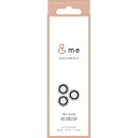 エレコム iPhone 15 Pro/15 Pro Max用&me カメラレンズガラスフィルム シルバー PM-A23CFLLGRSV [PMA23CFLLGR...