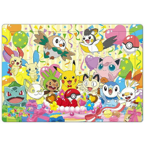 テンヨー ポケットモンスター チャイルドパズル ポケモンのハッピーパーティー! コドモMC80772ポケモンノパ-テイ- [コドモMC80772ポケモンノパ-テ...