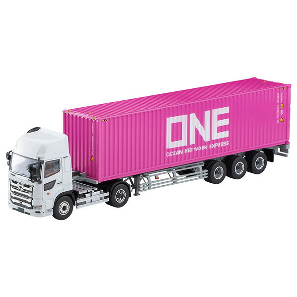 トミーテック トミカリミテッドヴィンテージネオ LV-N292b 日野プロフィア 40ft海上コンテナトレーラ(東邦車輛TC36H1C34) オーシャンネットワークエクスプレス LVN292Bヒノプロフイア40FTコンテナ [LVN292Bヒノプロフイア40FTコンテナ]のサムネイル