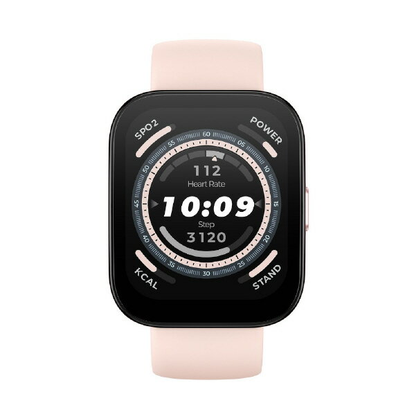 アマズフィット スマートウォッチ レディース Amazfit スマートウォッチ Bip 5 パステルピンク SP170064-C201 [SP170064C201]【JPSS】