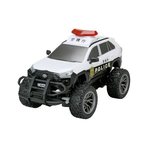 ハピネット 1/18 R/C トヨタ RAV4 パトロールカー 18RCトヨタRAV4パトロ-ルカ- [18RCトヨタRAV4パトロ-ルカ-]