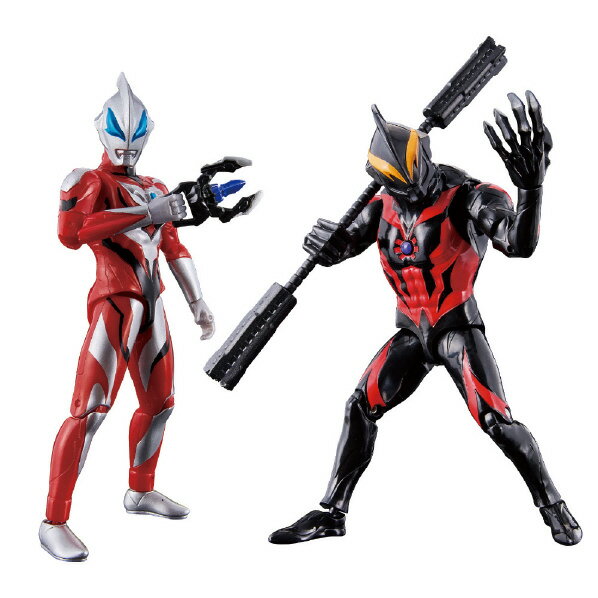 バンダイ ウルトラアクションフィギュア ウルトラマンジードvsベリアルバトルセット UAFウルトラマンジ-ドVSベリアル…