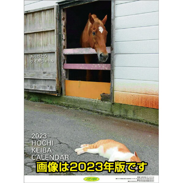 トライエックス カレンダー 2024年版 報知競馬 2024CL577ホウチケイバ [2024CL577ホウチケイバ]のサムネイル
