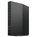 【6/1限定 エントリーで最大P5倍】バッファロー 無線LAN親機11ax/ac/n/a/g/b 2401+573Mbps ブラック WSR-3000AX4P-...