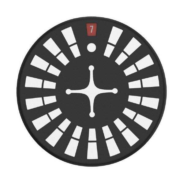 楽天エディオン　楽天市場店PopSockets スマホグリップ Back Spin Roulette 805127 [805127]【MYMP】