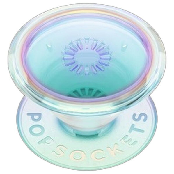 楽天エディオン　楽天市場店PopSockets スマホグリップ CLEAR IRIDESCENT 805443 [805443]【MYMP】