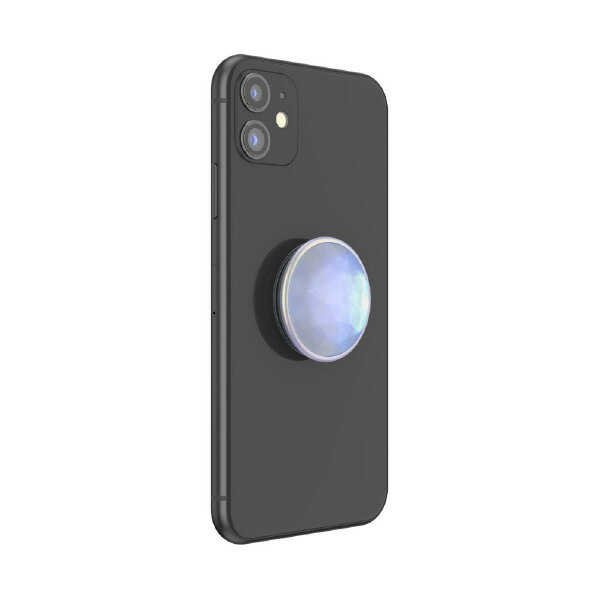 楽天エディオン　楽天市場店PopSockets スマホグリップ Dichroic Diamond Frosted Opalescent 806539 [806539]【MYMP】